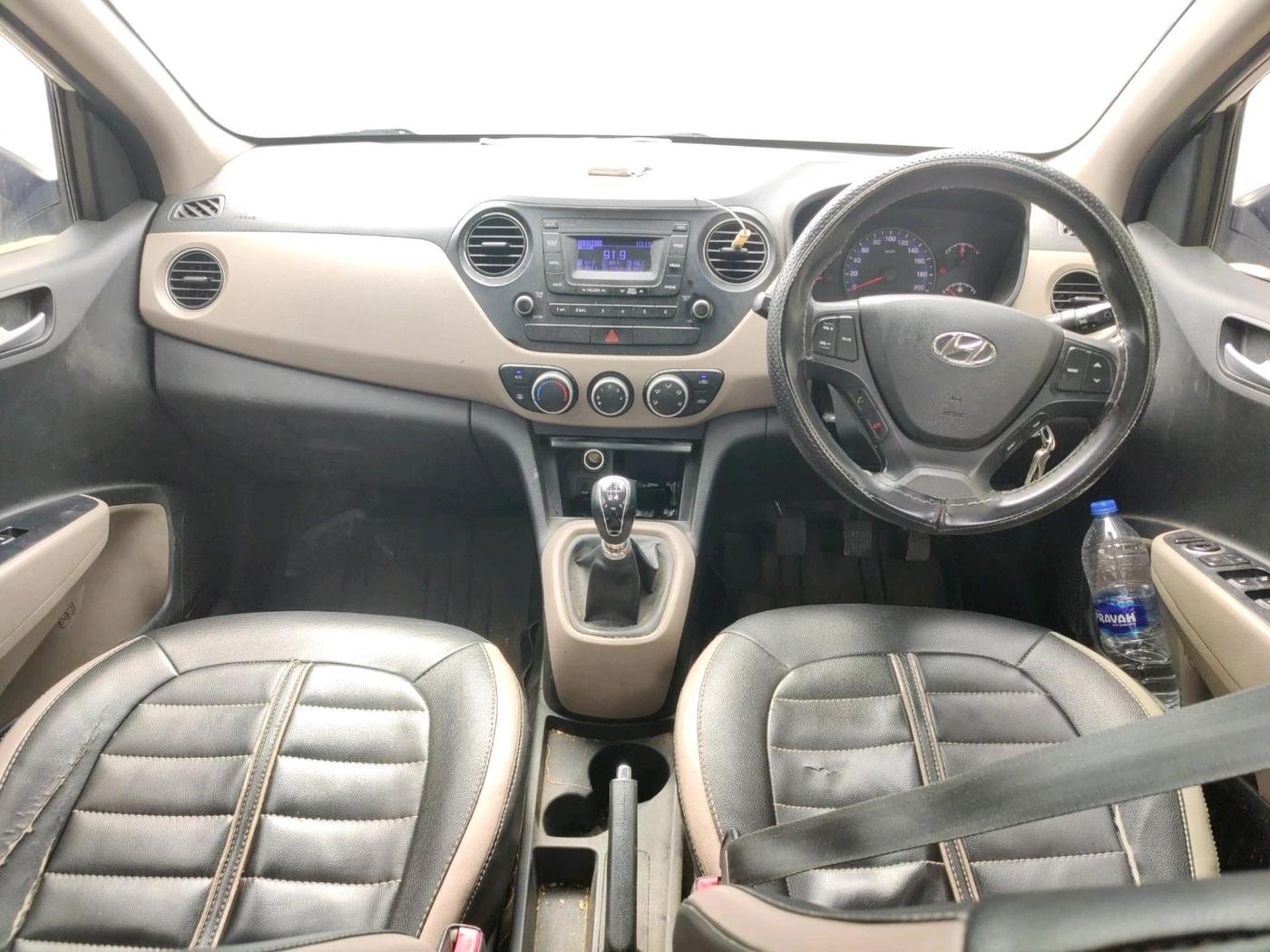 2017 Hyundai Xcent S 1.2 CRDI, Diesel, Manual, 1,28,794 km, interior