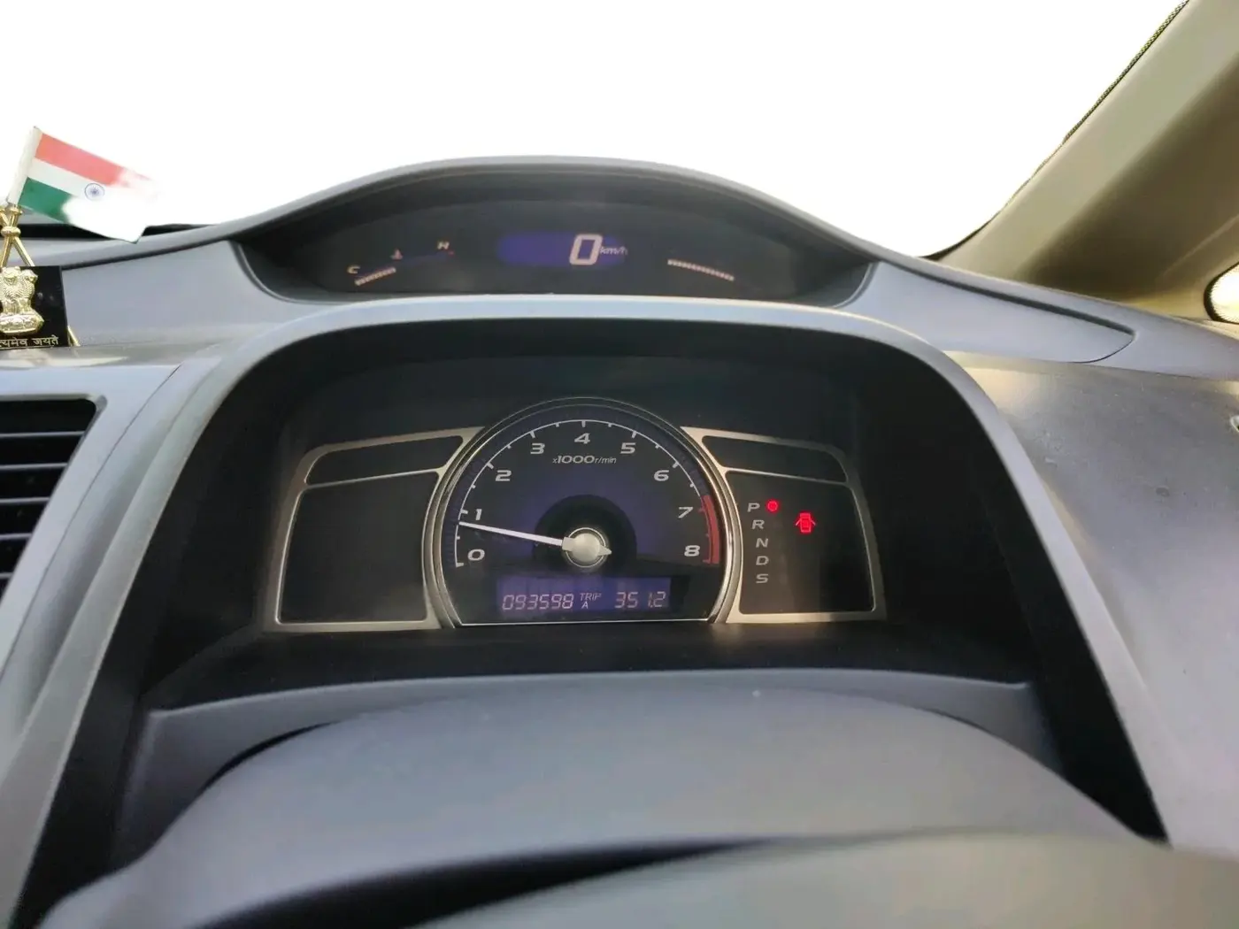 2012 Honda Civic 1.8L I-VTEC V AT, CNG, Automatic, 93,598 km, interior