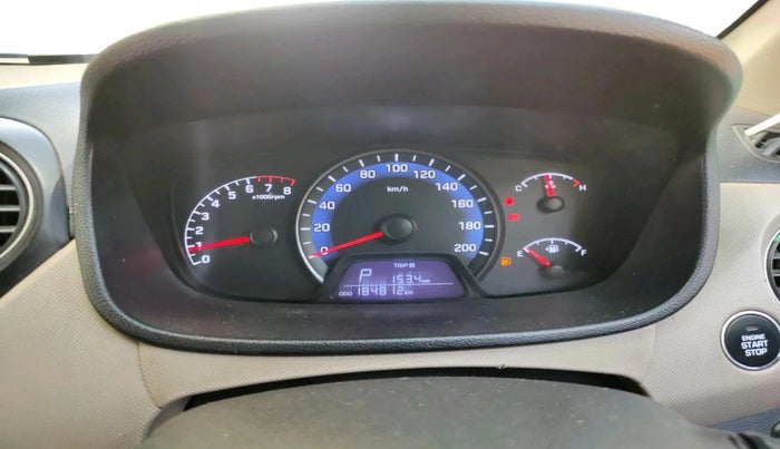 2015 Hyundai Xcent SX AT 1.2 (O), CNG, Automatic, 18,80,000 km, interior