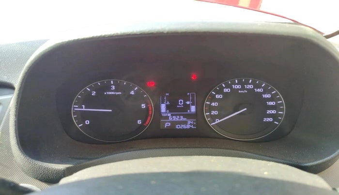 2016 Hyundai Creta SX PLUS AT 1.6 DIESEL, Diesel, Automatic, 1,02,684 km, interior