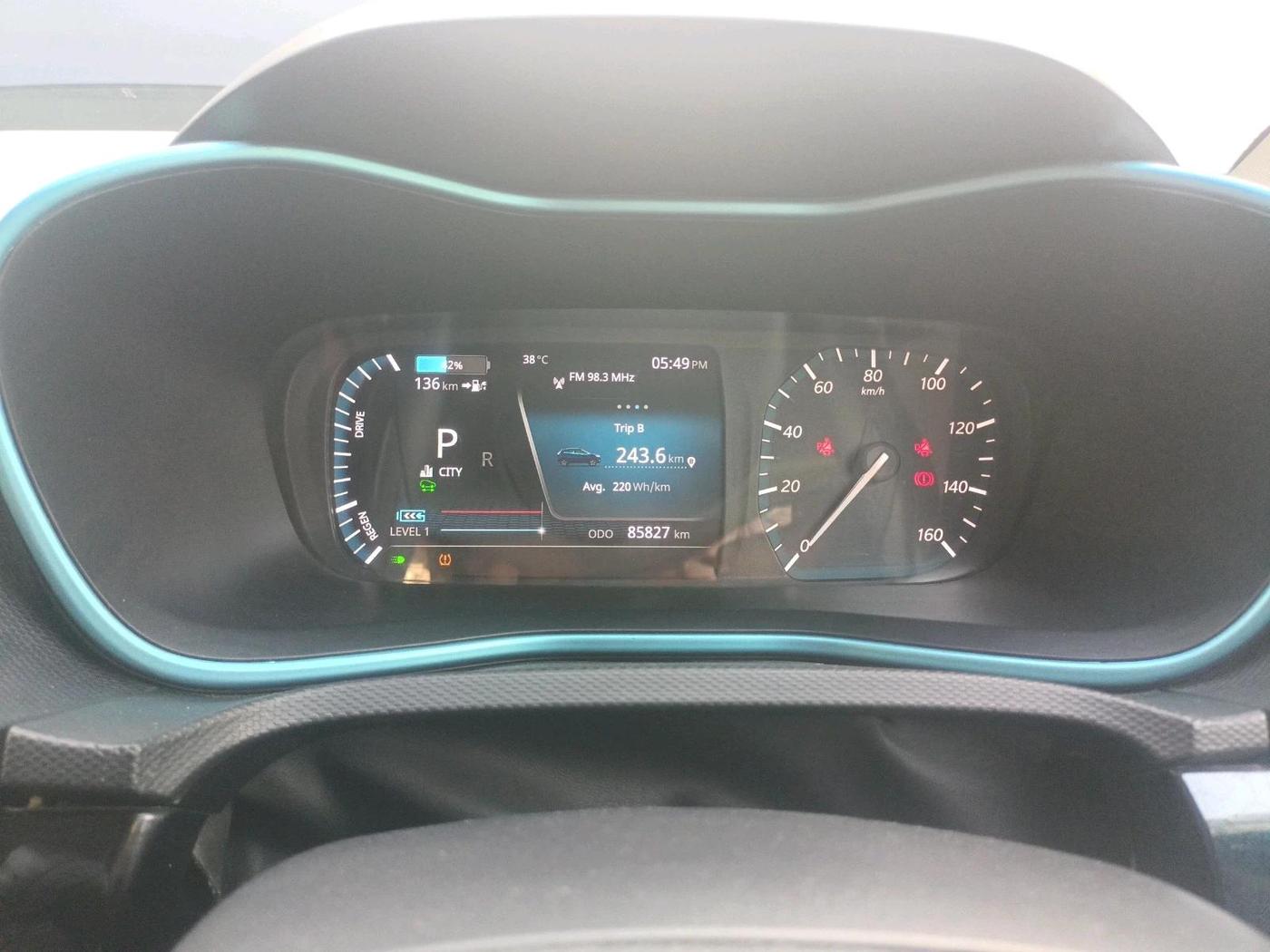 2022 Tata NEXON EV XZ PLUS, Electric, Automatic, 85,827 km, interior