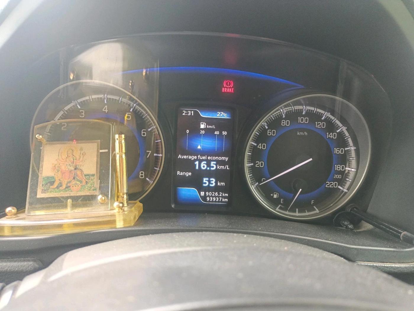 2018 Maruti Baleno ALPHA PETROL 1.2, Petrol, Manual, 93,937 km, interior