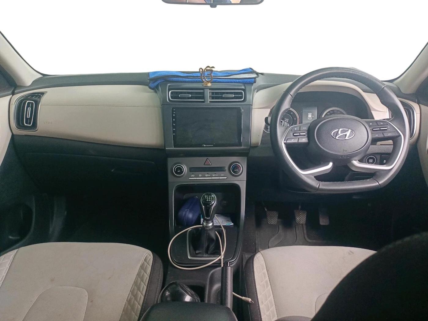 2021 Hyundai Creta SX EXECUTIVE 1.5 DIESEL, Diesel, Manual, 1,00,492 km, interior