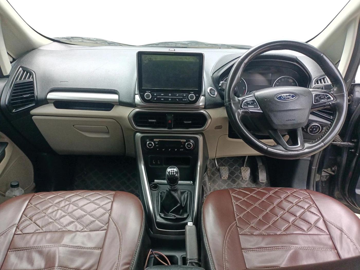 2020 Ford Ecosport TITANIUM 1.5L DIESEL, Diesel, Manual, 1,19,090 km, interior