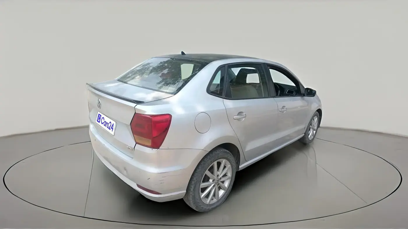 2018 Volkswagen Ameo HIGHLINE PLUS 1.5L AT 16 ALLOY, Diesel, Automatic, 1,53,418 km, exterior