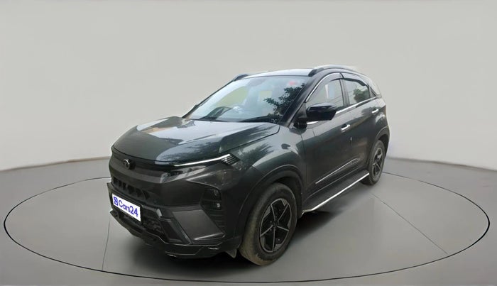 2024 Tata NEXON FEARLESS + SUNROOF DCA DUAL TONE 1.2 PETROL, Petrol, Automatic, 75,600 km, exterior