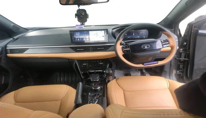 2024 Tata NEXON FEARLESS + SUNROOF DCA DUAL TONE 1.2 PETROL, Petrol, Automatic, 75,600 km, interior