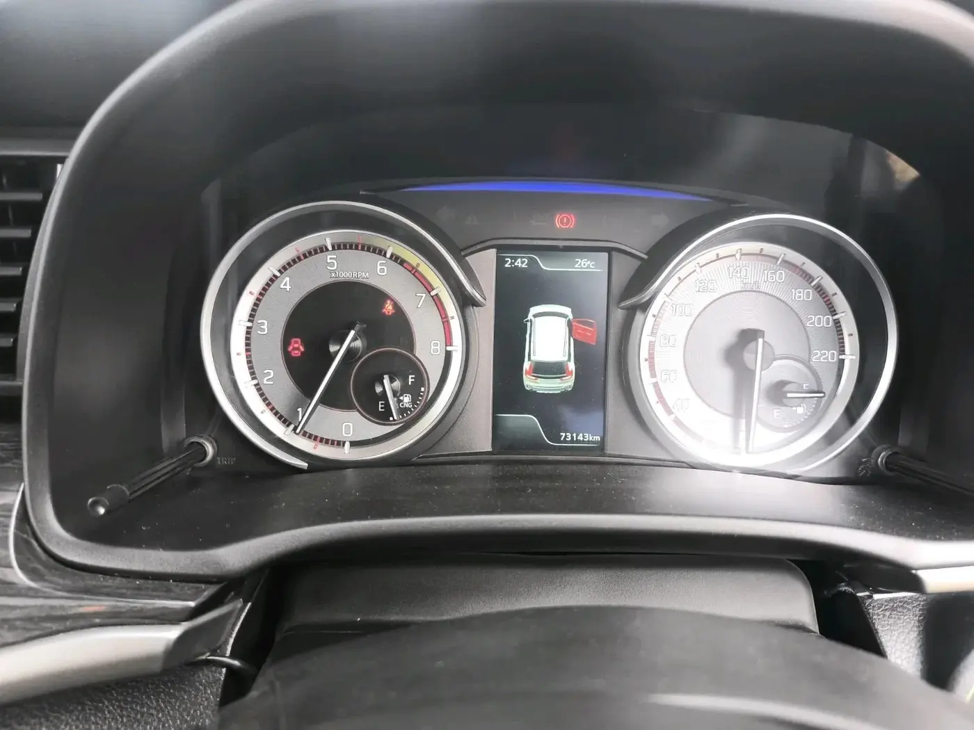 2023 Maruti XL6 ZETA CNG, CNG, Manual, 73,143 km, interior