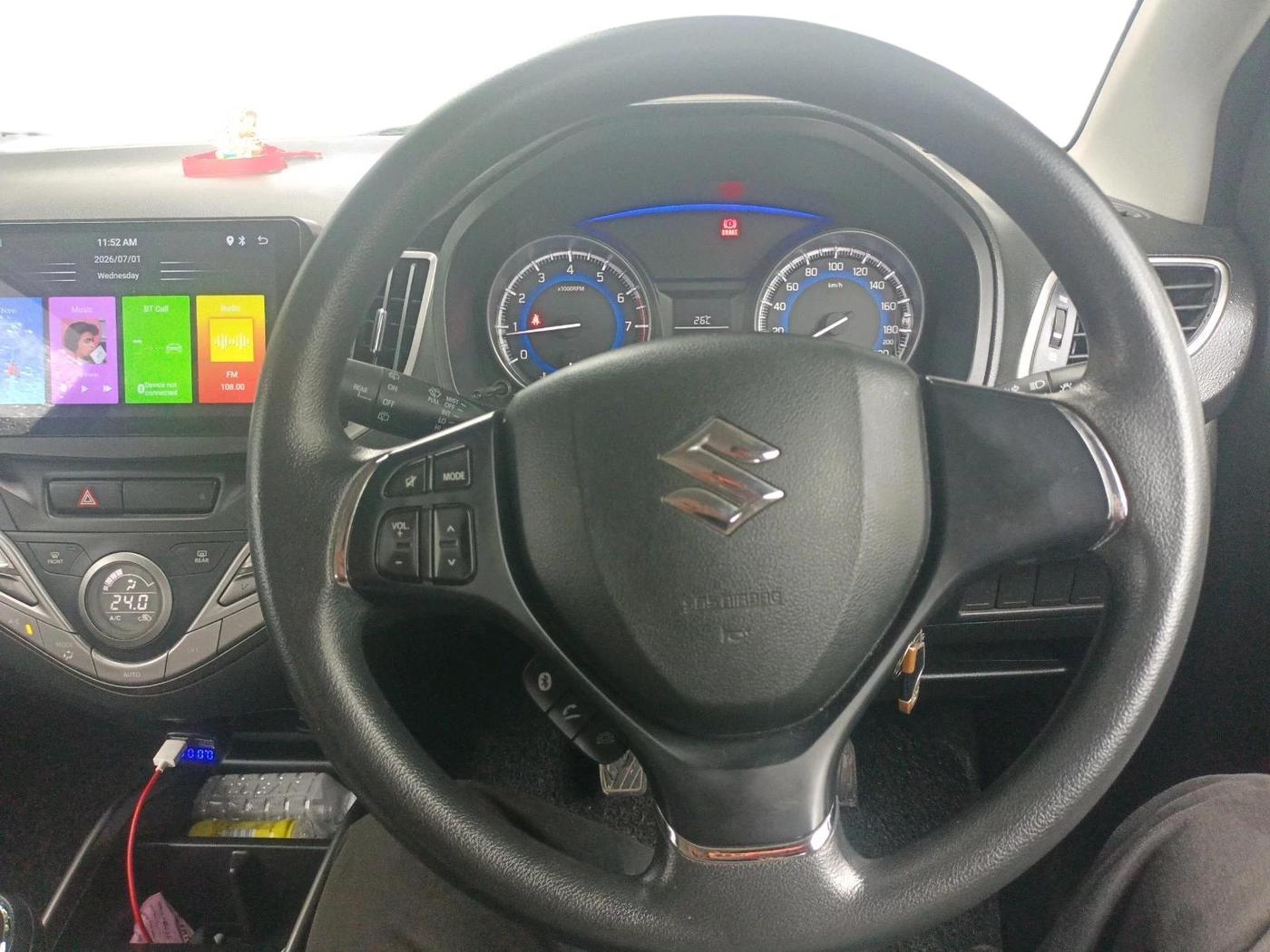 2020 Maruti Baleno DELTA PETROL 1.2, Petrol, Manual, 46,331 km, interior