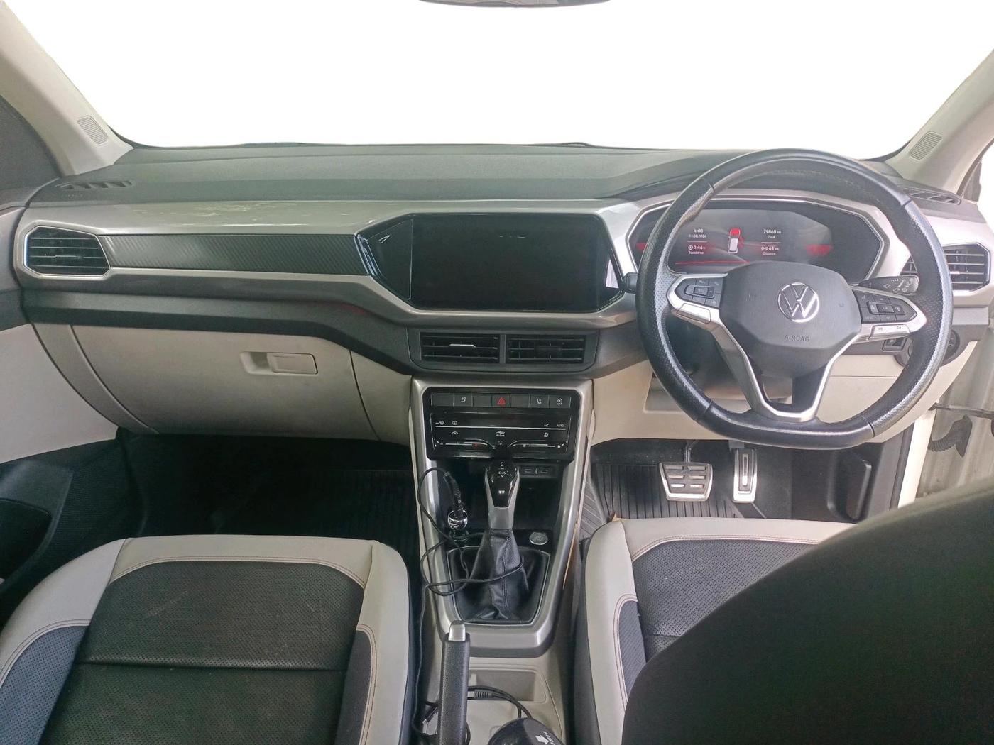2023 Volkswagen TAIGUN GT PLUS 1.5 TSI DSG, Petrol, Automatic, 79,868 km, interior
