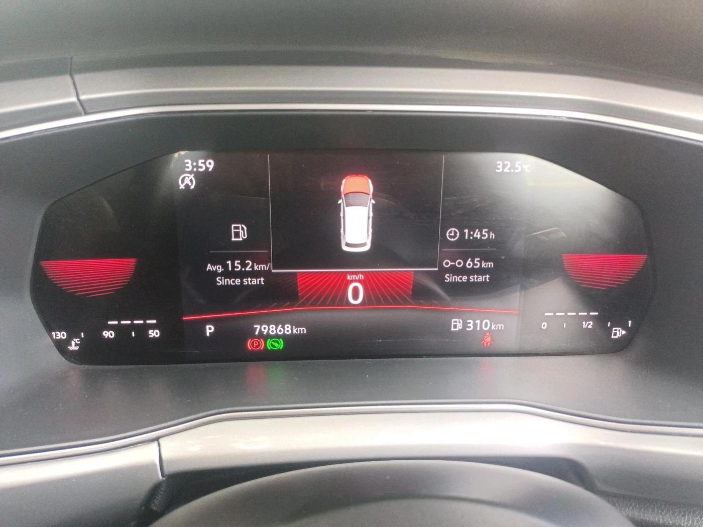 2023 Volkswagen TAIGUN GT PLUS 1.5 TSI DSG, Petrol, Automatic, 79,868 km, interior