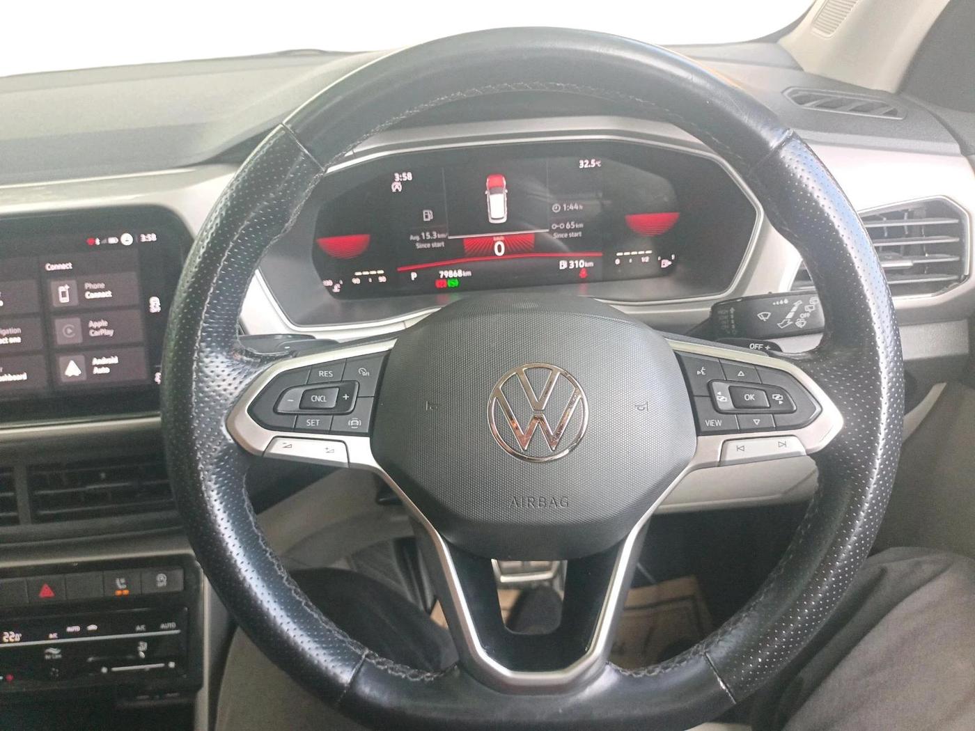 2023 Volkswagen TAIGUN GT PLUS 1.5 TSI DSG, Petrol, Automatic, 79,868 km, interior