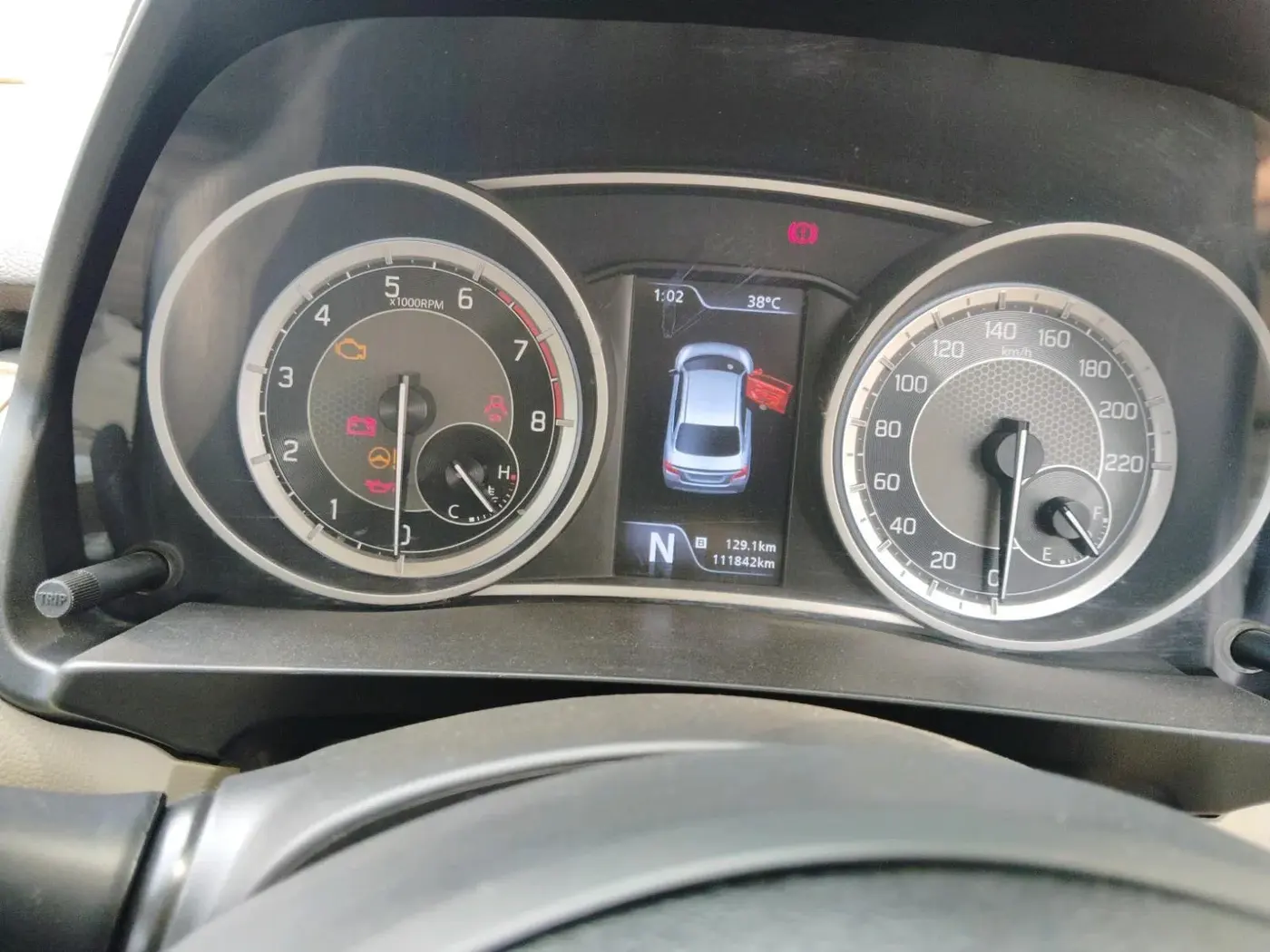 2022 Maruti Dzire ZXI Plus AMT, Petrol, Automatic, 1,11,842 km, interior