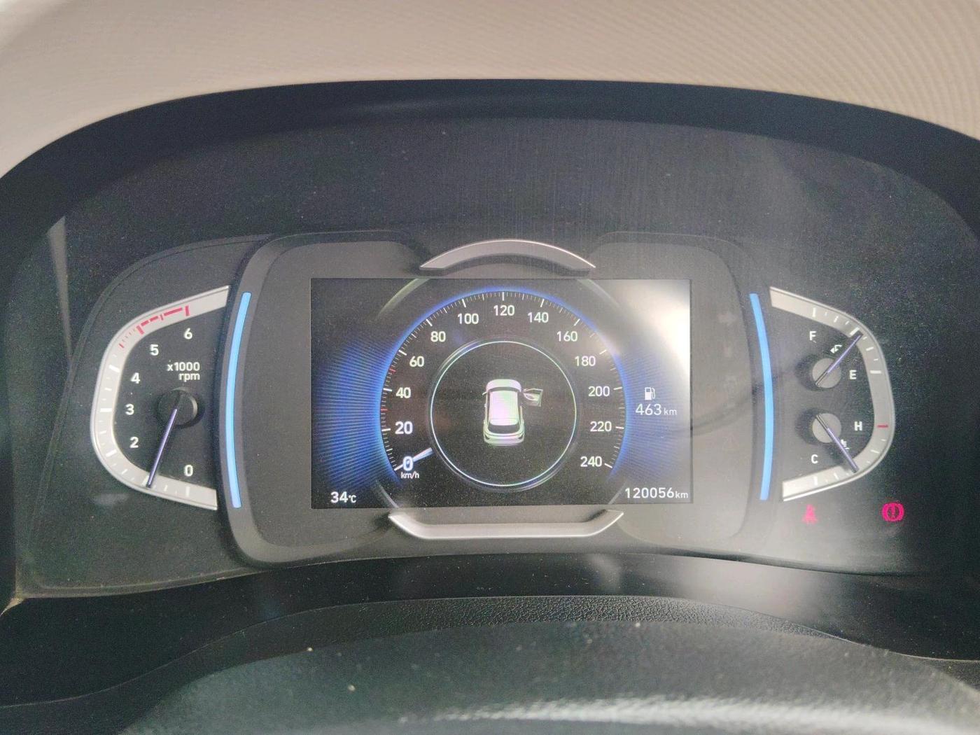 2020 Hyundai Creta SX (O) 1.5 DIESEL, Diesel, Manual, 1,20,056 km, interior