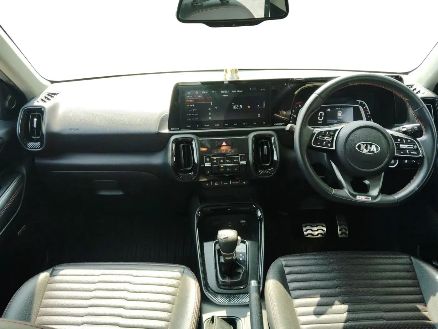 2020 KIA SONET GTX PLUS 1.0 DCT, Petrol, Automatic, 35,259 km, interior