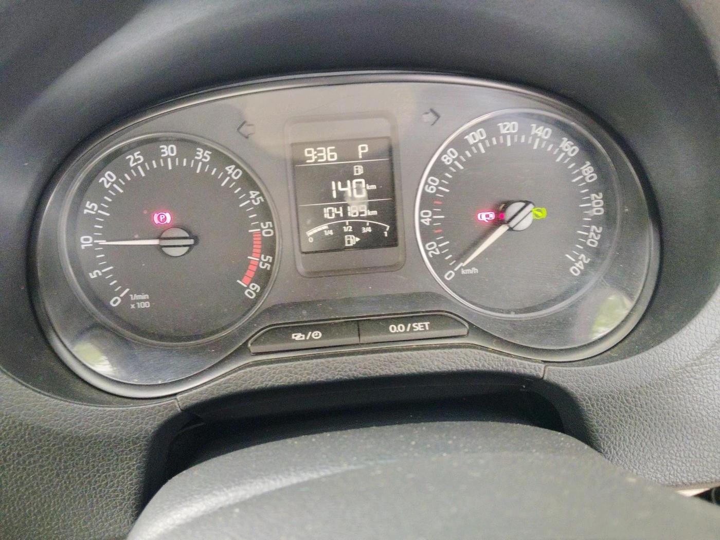 2018 Skoda Rapid STYLE 1.5 TDI AT, Diesel, Automatic, 1,04,189 km, interior