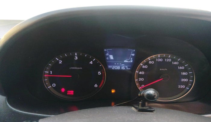 2012 Hyundai Verna FLUIDIC 1.6 CRDI EX, Diesel, Manual, 2,08,167 km, interior