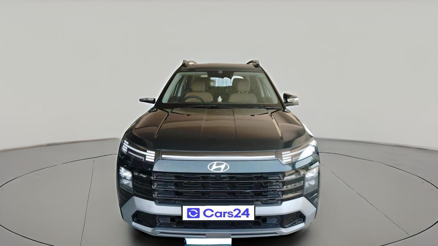 2025 Hyundai ALCAZAR Signature 6 STR 1.5 Turbo GDi Petrol DCT, Petrol, Automatic, 14,000 km, exterior