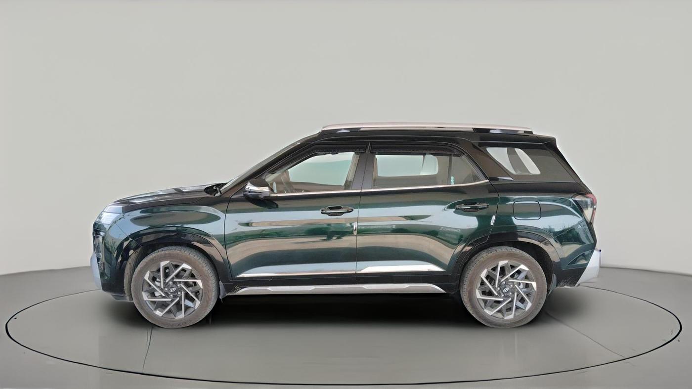 2025 Hyundai ALCAZAR Signature 6 STR 1.5 Turbo GDi Petrol DCT, Petrol, Automatic, 14,000 km, exterior
