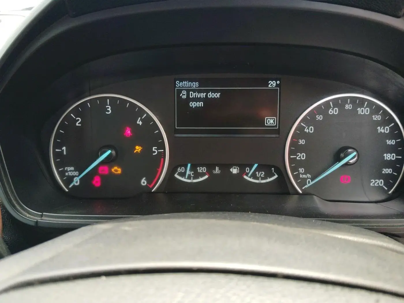 2019 Ford Ecosport TITANIUM 1.5L DIESEL, Diesel, Manual, 73,143 km, interior