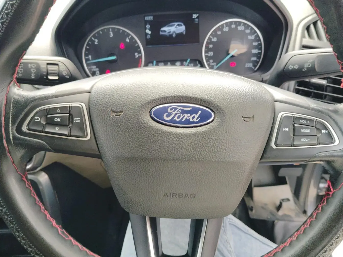 2019 Ford Ecosport TITANIUM 1.5L DIESEL, Diesel, Manual, 73,143 km, interior