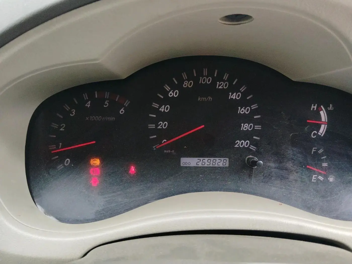 2010 Toyota Innova V 2.5 7 STR, Diesel, Manual, 2,69,828 km, interior
