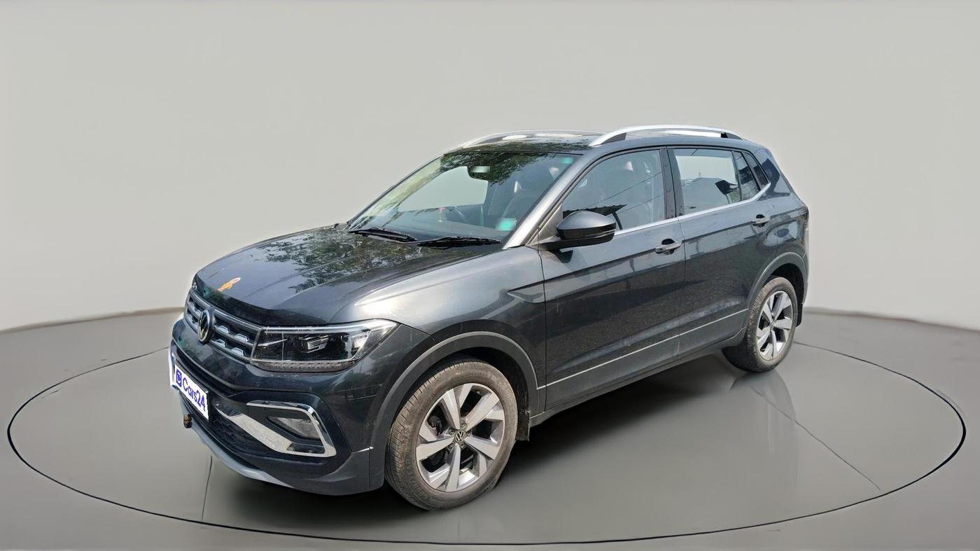 2022 Volkswagen TAIGUN TOPLINE 1.0 TSI MT, Petrol, Manual, 32,053 km, exterior