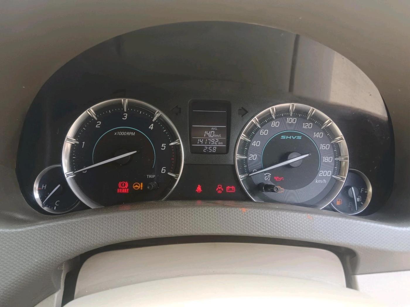 2016 Maruti Ertiga VDI ABS, Diesel, Manual, 1,41,792 km, interior