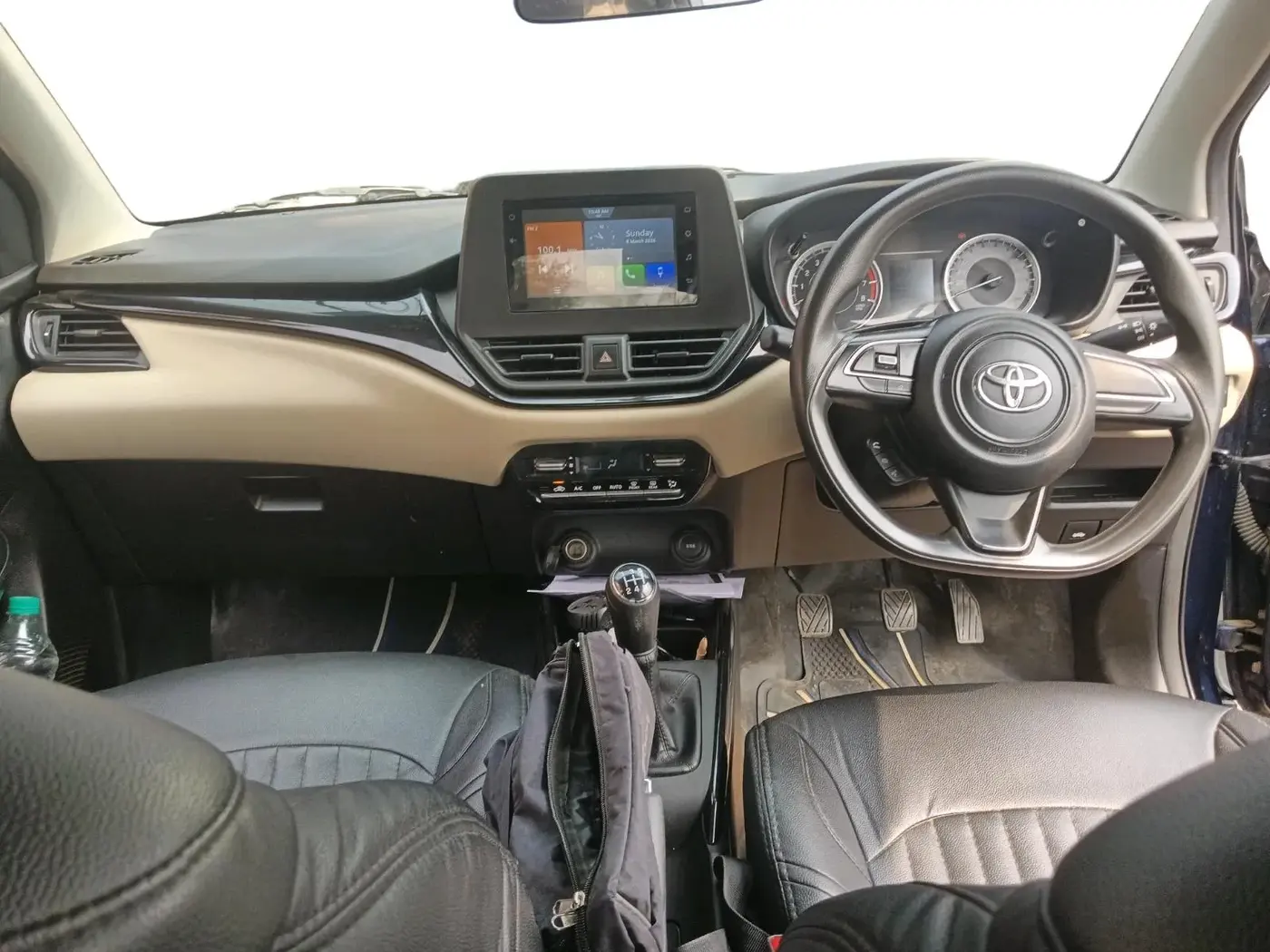 2023 Toyota Glanza S, Petrol, Manual, 40,611 km, interior
