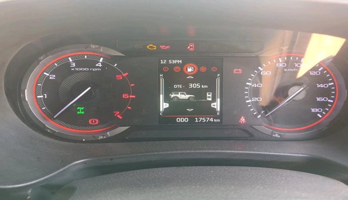 2022 Mahindra Thar LX HARD TOP 4WD MT, Diesel, Manual, 17,574 km, interior