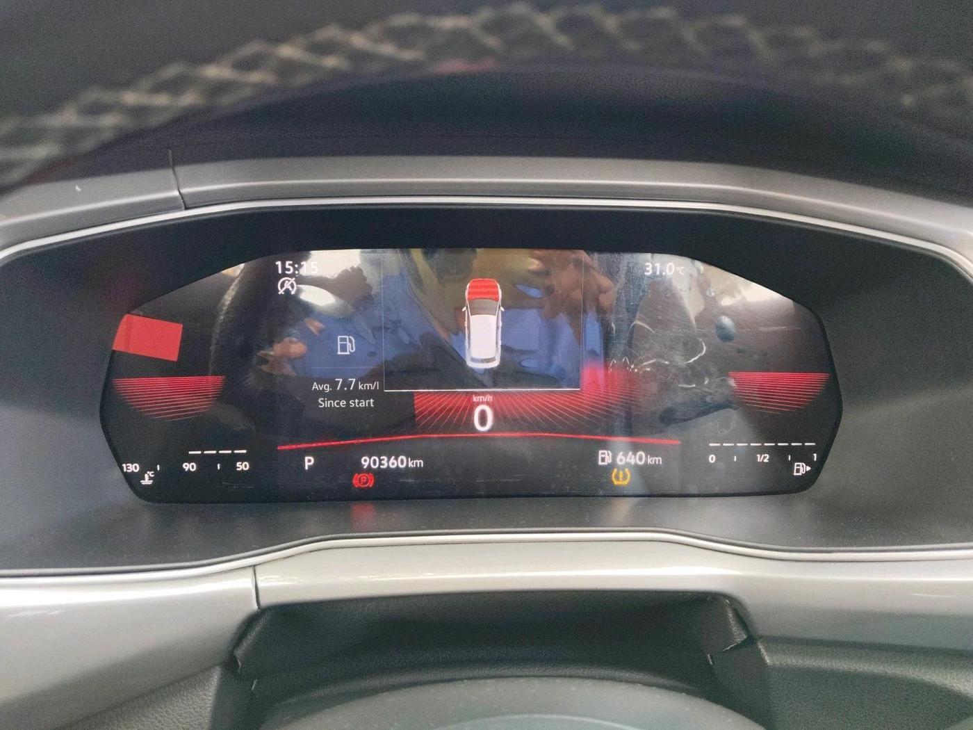 2022 Volkswagen TAIGUN GT PLUS 1.5 TSI DSG, Petrol, Automatic, 90,360 km, interior