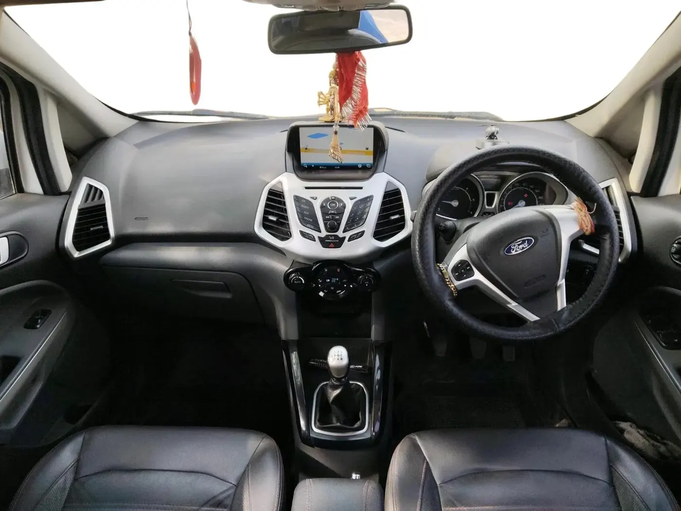 2017 Ford Ecosport TITANIUM 1.5L DIESEL, Diesel, Manual, 1,16,596 km, interior
