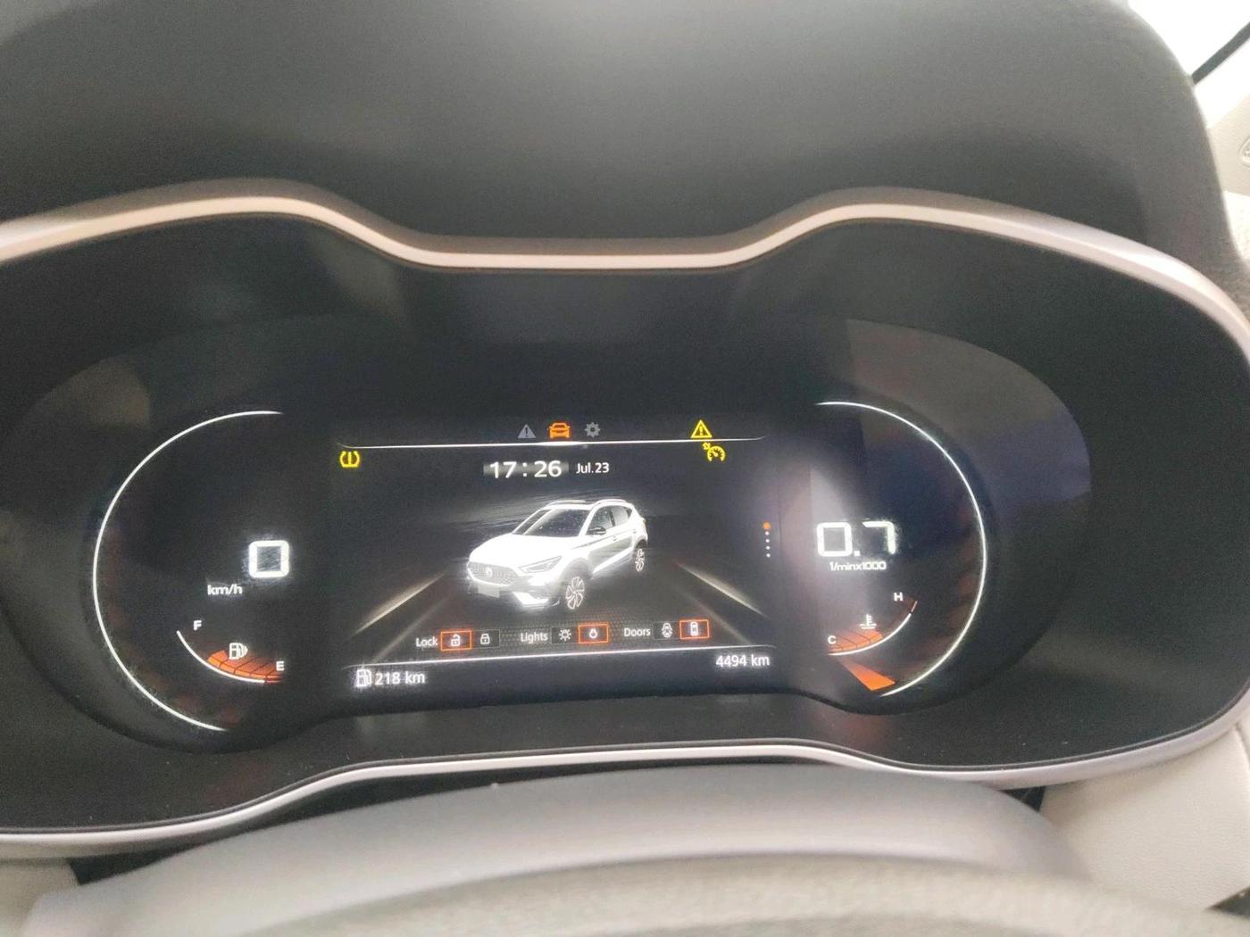 2022 MG ASTOR SHARP 1.5 MT, Petrol, Manual, 4,494 km, interior