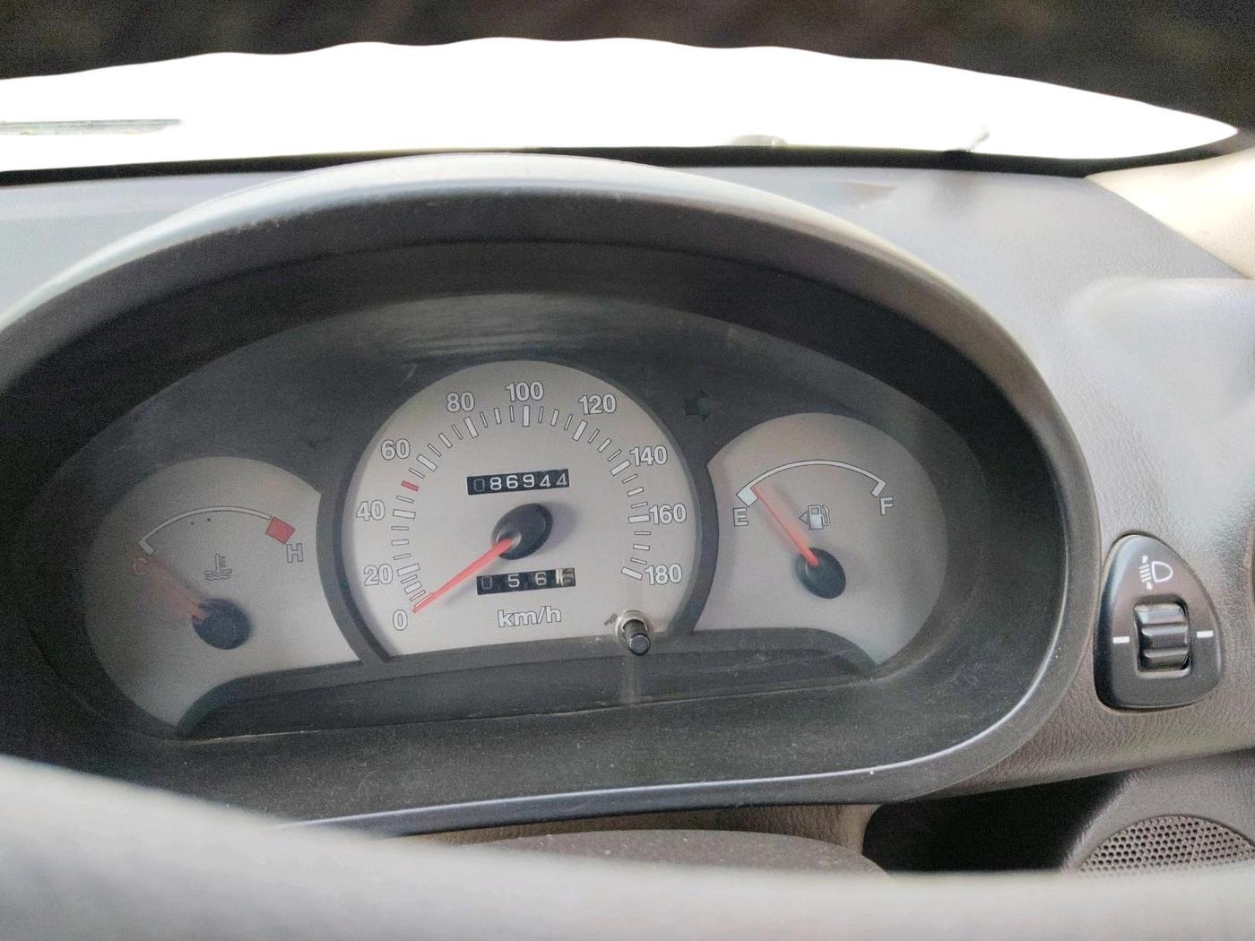 2012 Hyundai Santro Xing GL (CNG), CNG, Manual, 86,944 km, interior