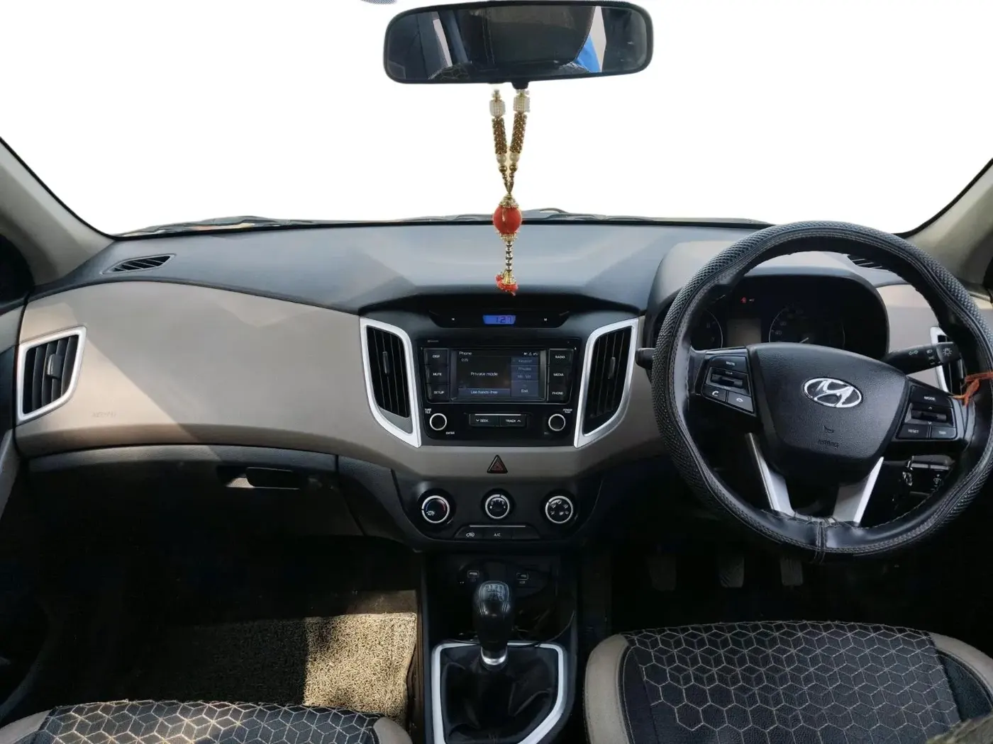 2018 Hyundai Creta E PLUS 1.6 PETROL, Petrol, Manual, 81,018 km, interior