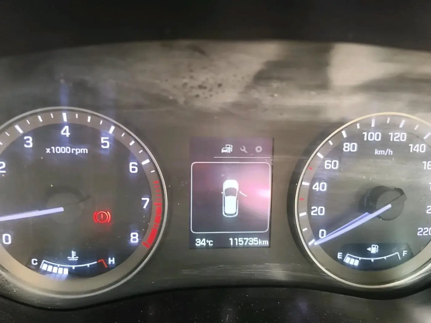 2017 Hyundai i20 Active 1.2 SX, Petrol, Manual, 1,15,735 km, interior
