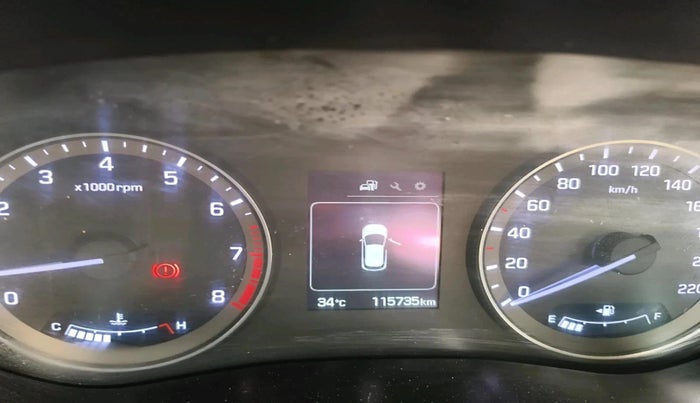 2017 Hyundai i20 Active 1.2 SX, Petrol, Manual, 1,15,735 km, interior