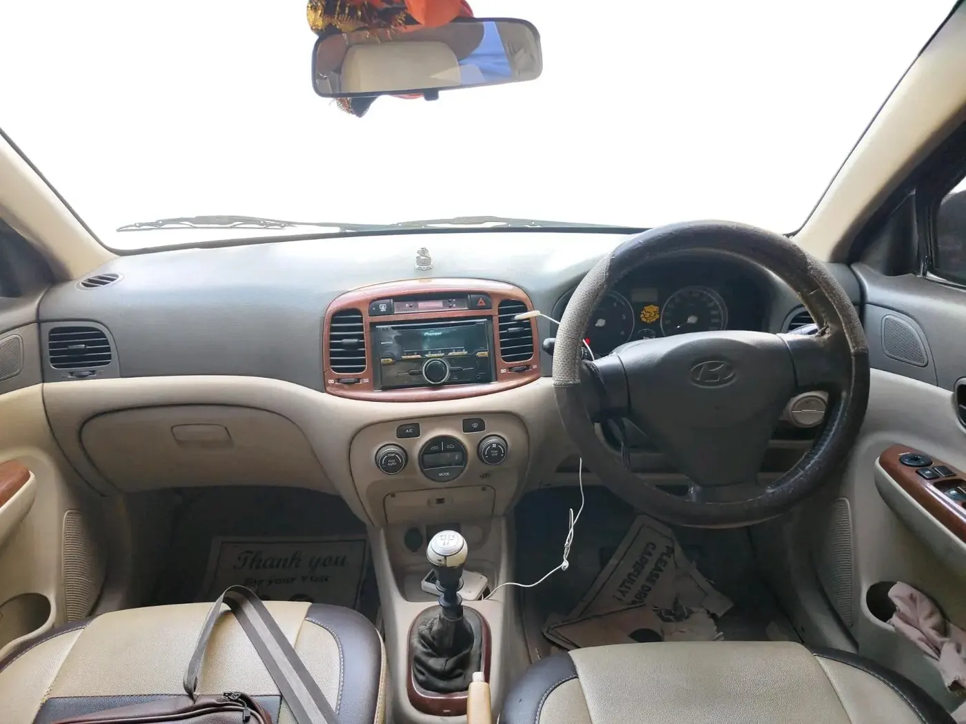 2011 Hyundai Verna FLUIDIC 1.4 CRDI, Diesel, Manual, 1,54,146 km, interior