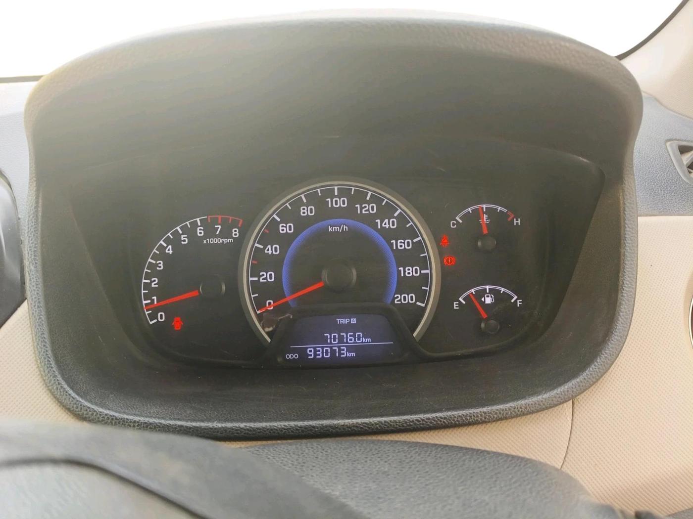 2018 Hyundai Grand i10 MAGNA 1.2 KAPPA VTVT CNG, CNG, Manual, 93,073 km, interior