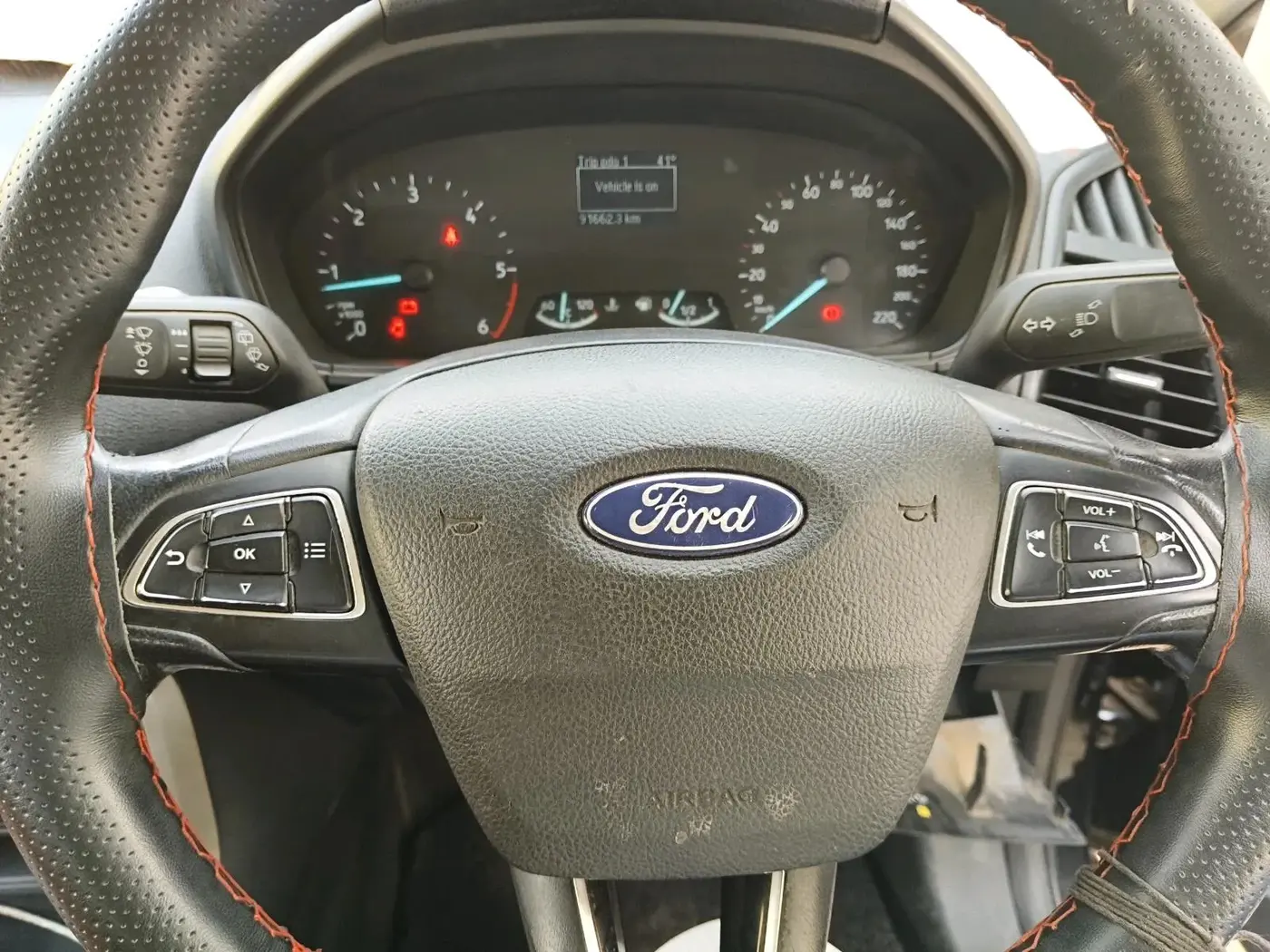 2018 Ford Ecosport TITANIUM 1.5L DIESEL, Diesel, Manual, 93,663 km, interior