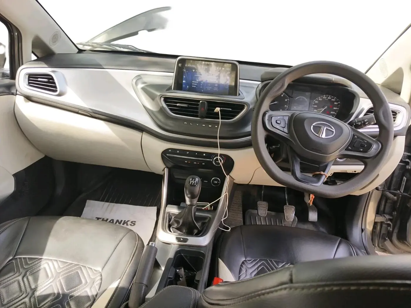 2023 Tata ALTROZ XZ DIESEL, Diesel, Manual, 72,517 km, interior