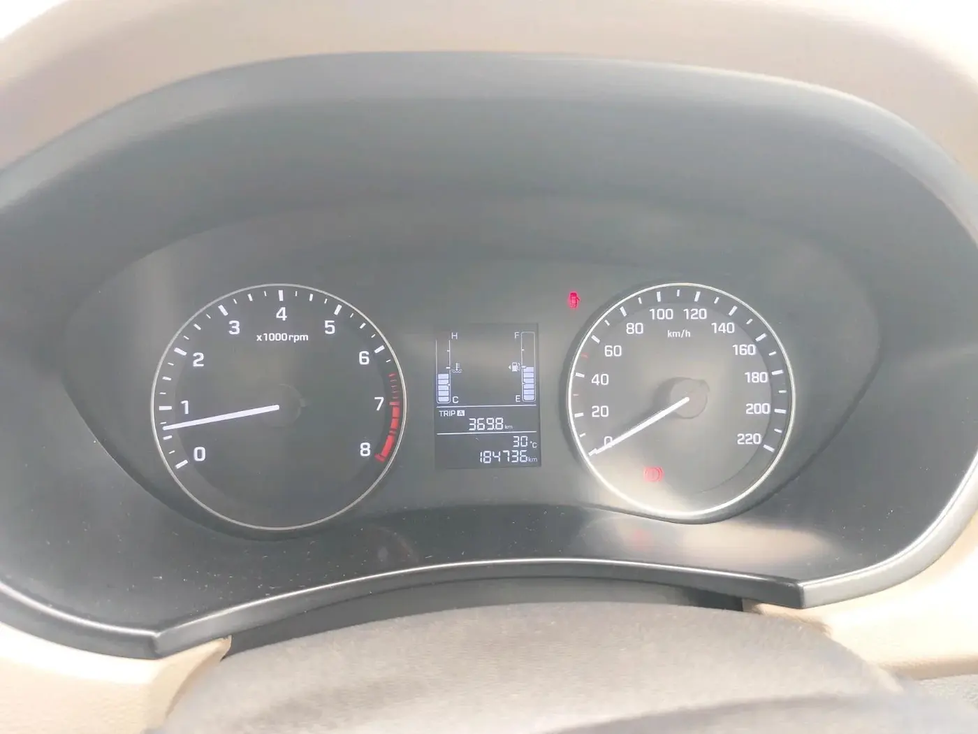 2016 Hyundai Elite i20 MAGNA 1.2, Petrol, Manual, 1,84,736 km, interior