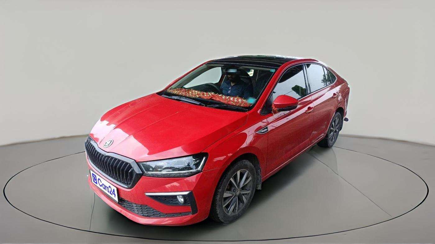 2023 Skoda SLAVIA STYLE 1.5L TSI DSG, Petrol, Automatic, 24,015 km, exterior
