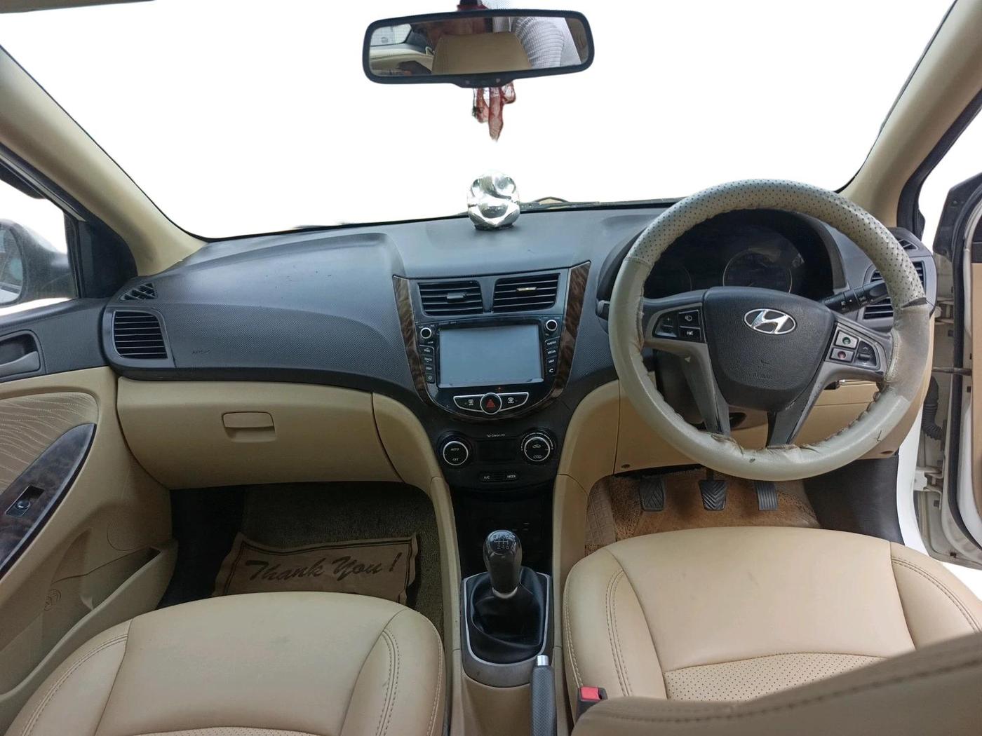 2016 Hyundai Verna 1.6 CRDI SX, Diesel, Manual, 1,63,631 km, interior