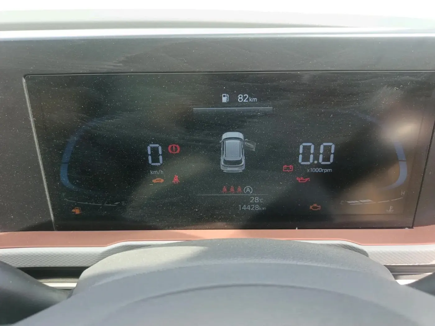 2025 Hyundai Creta EX 1.5 PETROL, Petrol, Manual, 14,428 km, interior