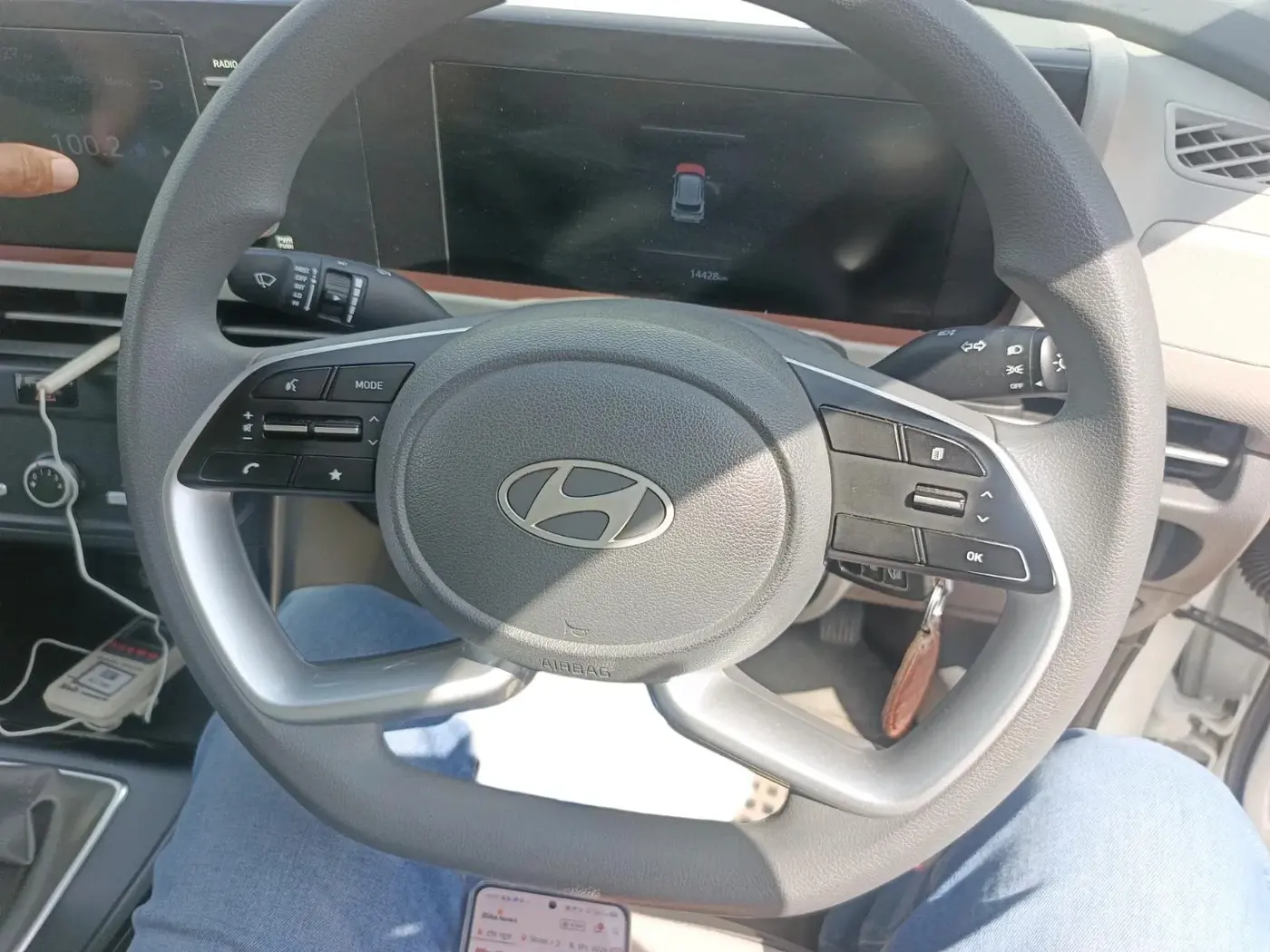 2025 Hyundai Creta EX 1.5 PETROL, Petrol, Manual, 14,428 km, interior