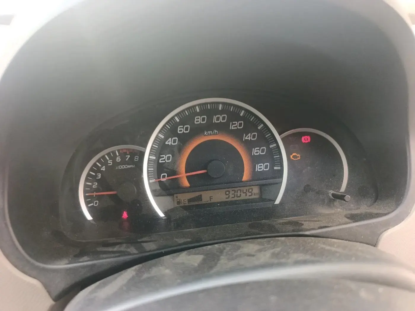 2013 Maruti Wagon R 1.0 VXI, CNG, Manual, 93,049 km, interior