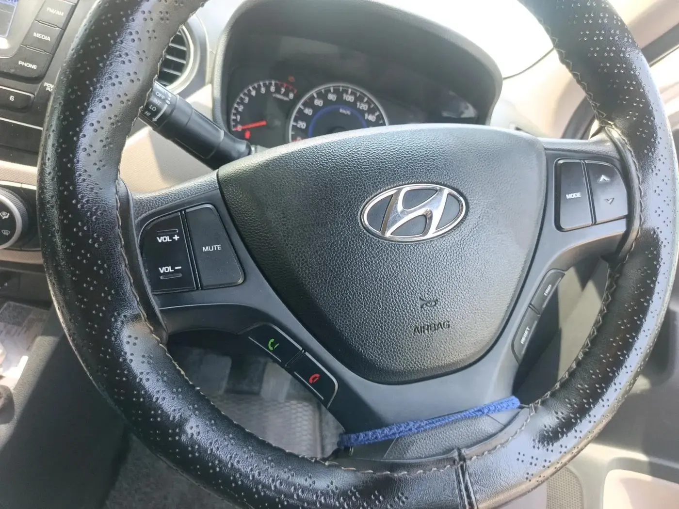 2016 Hyundai Grand i10 SPORTZ 1.2 KAPPA VTVT, Petrol, Manual, 70,841 km, interior