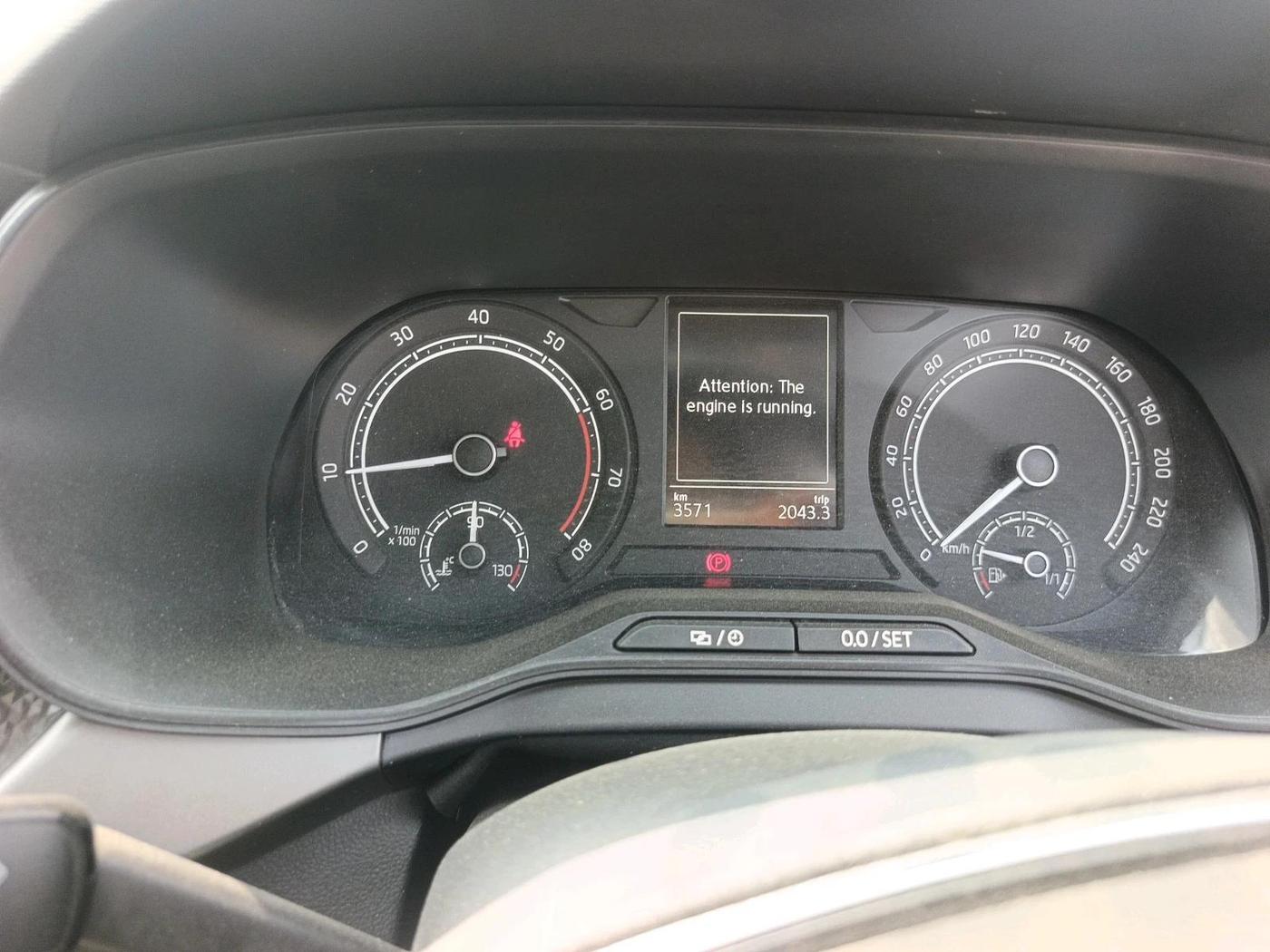 2025 Skoda KUSHAQ AMBITION 1.0L TSI MT, Petrol, Manual, 3,571 km, interior