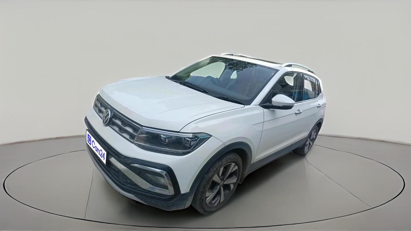 2023 Volkswagen TAIGUN TOPLINE 1.0 TSI MT, Petrol, Manual, 1,10,621 km, exterior